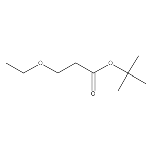 Tert-butyl 3-ethoxypropanoate Structure