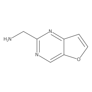 Furo[3,2-d]pyrimidine-2-methanamine结构式