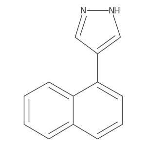 4-(Naphthalen-1-yl)-1H-pyrazole Structure