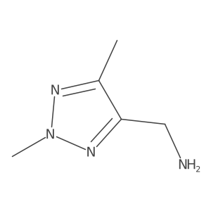 (dimethyl-2H-1,2,3-triazol-4-yl)methanamine结构式
