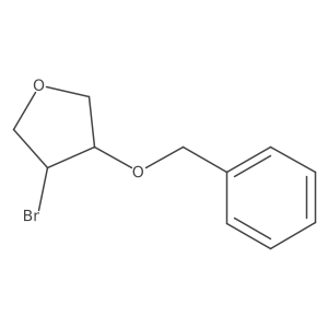 3-(Benzyloxy)-4-bromooxolane Structure