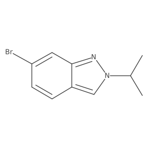 6-Bromo-2-propan-2-ylindazole Structure