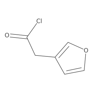 3-Furanacetyl chloride Structure