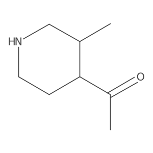 1-(3-Methylpiperidin-4-yl)ethan-1-one Structure