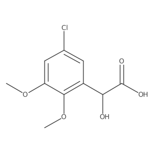2-(5-Chloro-2,3-dimethoxyphenyl)-2-hydroxyacetic acid结构式