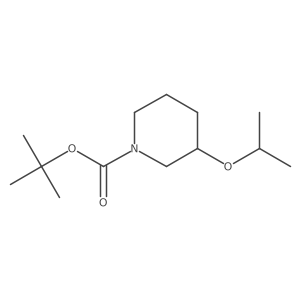 1-Boc-3-isopropoxypiperidine结构式