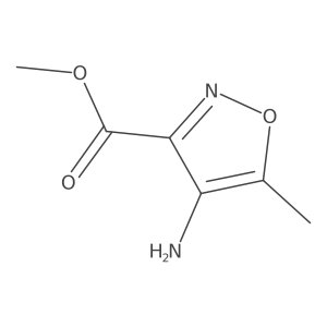 Methyl 4-amino-5-methylisoxazole-3-carboxylate Structure