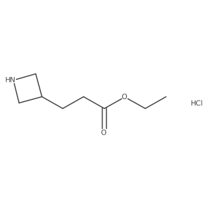 Ethyl 3-(azetidin-3-yl)propanoate hydrochloride Structure