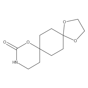 1,4,9-Trioxa-11-azadispiro[4.2.5^{8}.2^{5}]pentadecan-10-one Structure