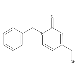 1-Benzyl-4-(hydroxymethyl)pyridin-2(1H)-one Structure