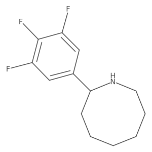 2-(3,4,5-Trifluorophenyl)azocane Structure
