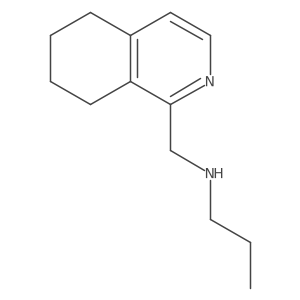 Propyl[(5,6,7,8-tetrahydroisoquinolin-1-yl)methyl]amine Structure