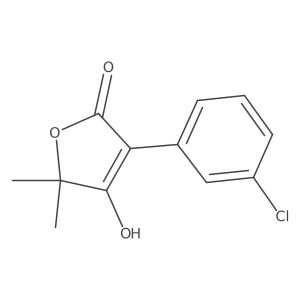 3-(3-Chlorophenyl)-4-hydroxy-5,5-dimethyl-2,5-dihydrofuran-2-one Structure