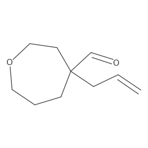 4-(Prop-2-en-1-yl)oxepane-4-carbaldehyde Structure