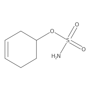 Cyclohex-3-en-1-yl sulfamate结构式