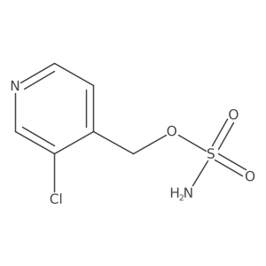 (3-Chloropyridin-4-yl)methyl sulfamate Structure