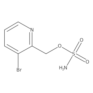 (3-Bromopyridin-2-yl)methyl sulfamate Structure