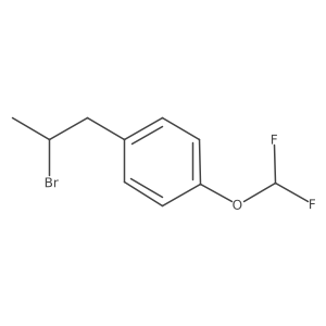 1-(2-Bromopropyl)-4-(difluoromethoxy)benzene结构式