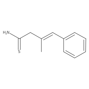 3-Methyl-4-phenylbut-3-enethioamide结构式
