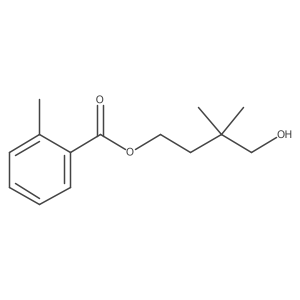 4-Hydroxy-3,3-dimethylbutyl 2-methylbenzoate Structure