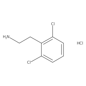 2-(2,6-Dichlorophenyl)ethan-1-amine hydrochloride Structure