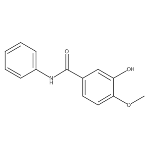3-hydroxy-4-methoxy-N-phenylbenzamide Structure