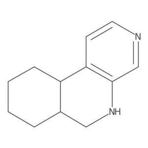 (6aR,10aS)-5,6,6a,7,8,9,10,10a-Octahydrobenzo[c][1,7]naphthyridine Structure