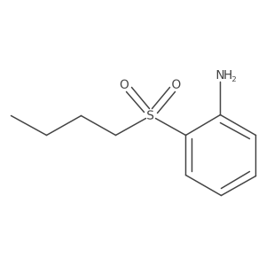 2-(Butylsulfonyl)benzenamine结构式