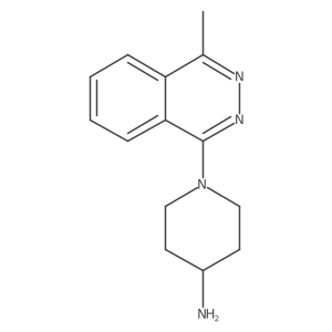 1-(4-Methylphthalazin-1-yl)piperidin-4-amine结构式