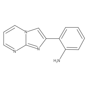 2-(Imidazo[1,2-a]pyrimidin-2-yl)aniline Structure
