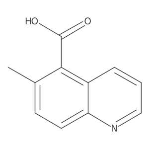 6-Methylquinoline-5-carboxylic acid结构式