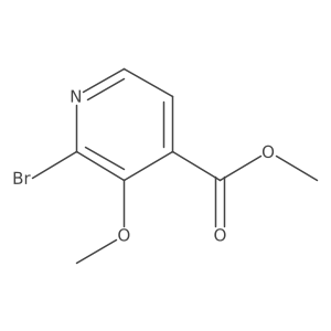 Methyl 2-bromo-3-methoxyisonicotinate结构式