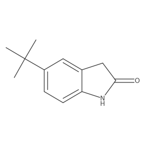 5-(tert-Butyl)indolin-2-one Structure