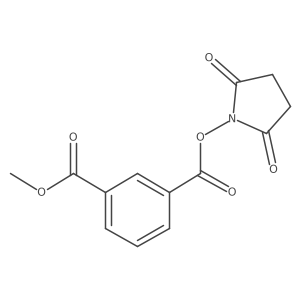 2,5-Dioxopyrrolidin-1-yl methyl isophthalate结构式