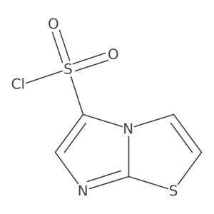Imidazo[2,1-b][1,3]thiazole-5-sulfonyl chloride Structure
