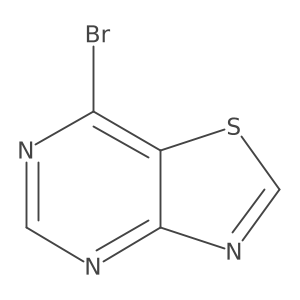 7-Bromothiazolo[4,5-d]pyrimidine结构式