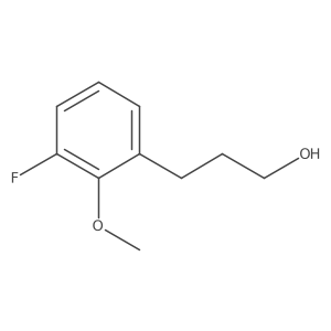 3-(3-Fluoro-2-methoxyphenyl)propan-1-ol Structure