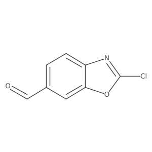 2-Chlorobenzo[d]oxazole-6-carbaldehyde结构式