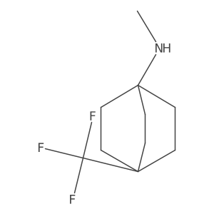 N-methyl-4-(trifluoromethyl)bicyclo[2.2.2]octan-1-amine Structure