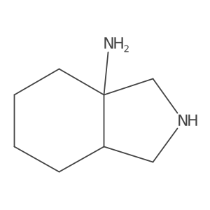 Octahydro-1H-isoindol-3a-amine结构式