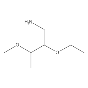 2-Ethoxy-3-methoxybutan-1-amine Structure