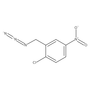 2-(Azidomethyl)-1-chloro-4-nitrobenzene结构式