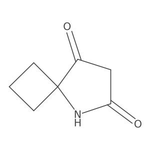 5-Azaspiro[3.4]octane-6,8-dione结构式