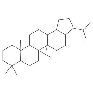 28-Nor-17alpha(H)-hopane Structure