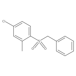 1-(Benzylsulfonyl)-4-chloro-2-methylbenzene结构式
