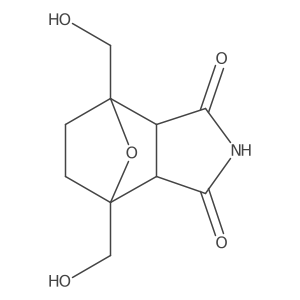 Bis(hydroxymethyl)norcantharimide Structure