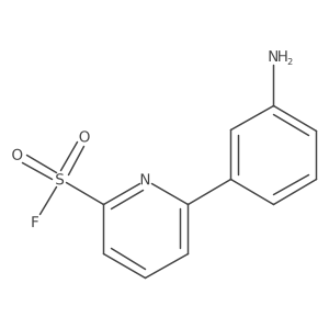 6-(3-Aminophenyl)pyridine-2-sulfonyl fluoride结构式