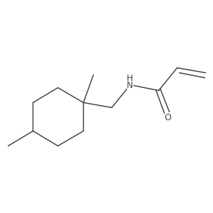 n-[(1,4-Dimethylcyclohexyl)methyl]prop-2-enamide Structure