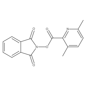 1,3-dioxo-2,3-dihydro-1H-isoindol-2-yl 3,6-dimethylpyridine-2-carboxylate Structure