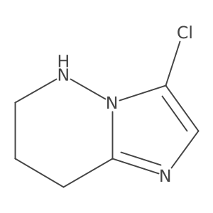 3-Chloro-5,6,7,8-tetrahydroimidazo[1,2-b]pyridazine Structure